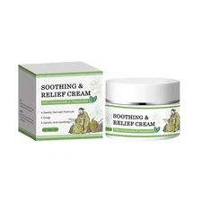 Soothing & Relief Cream Natural Herbal Cream Gentle Instant Soothing and R0915