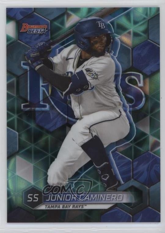 2023 Bowman's Best Top Prospects Aqua Lava Refractor 146/199 Junior Caminero o7m