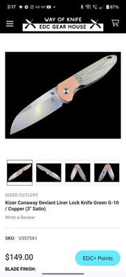 Kizer Deviant M390