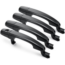4pcs Exterior Door Handles For 2005-2010 Kia Sportage Front Rear Left Right Side 4pcs Exterior Door Handles For 2005-2010 Kia Sportage Front Rear Left Right Side