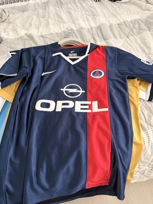 Paris Saint-Germain 2001 Retro Ronaldinho #21 Jersey With Patches