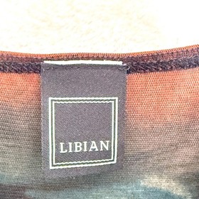 LIBIAN Shirred Sheer Mesh Bohemian Hippie Festival Flared Jumpsuit Womens S