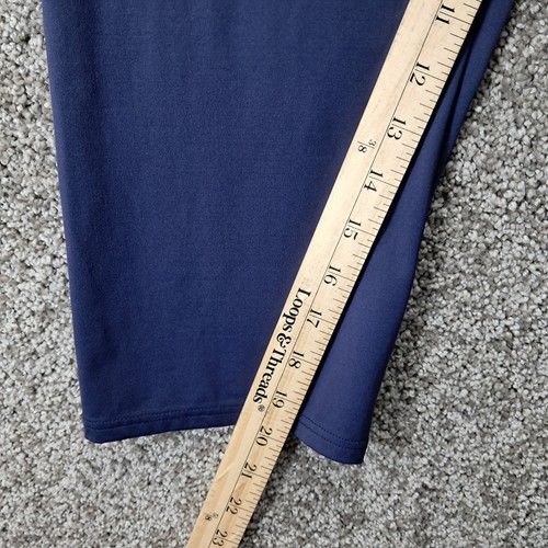 Land's End Women's Modest Swim Leggings UPF 50 Sun Protection Blue X-Large 18 - Picture 10 of 11