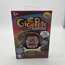 Giga Pets Tech T-Rex Digital Virtual Dinosaur Pet Toy, Red, Collector  s Edition