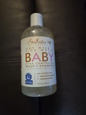 Oat Milk Rice Water Baby Shampoo and Wash Gentle Tear Free 13 Fl Oz J31