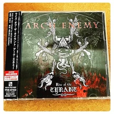 ARCH ENEMY CD & DVD JAPANESE EDITION 🇯🇵IMPORT ITEM 🇯🇵 RISE OF THE TYRANE
