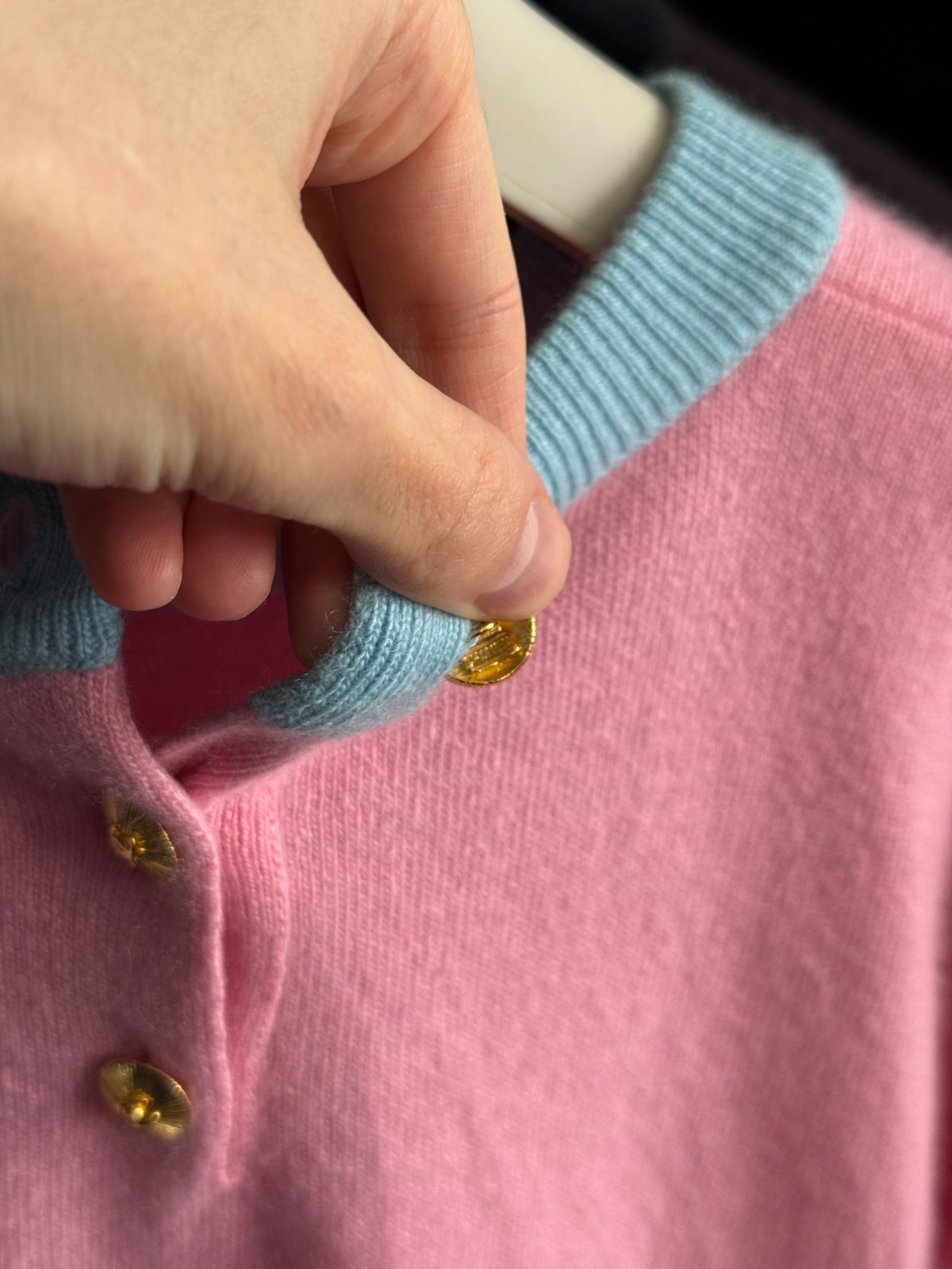 Vintage Chanel Cashmere top image 8
