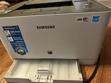 Samsung Xpress C410W Color Laser LaserJet Printer Wifi Works Tested