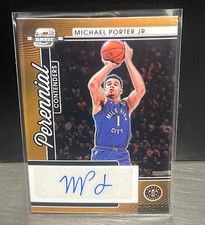 2021-22 Contenders Optic Michael Porter Jr. Perennial Auto Orange #6/25