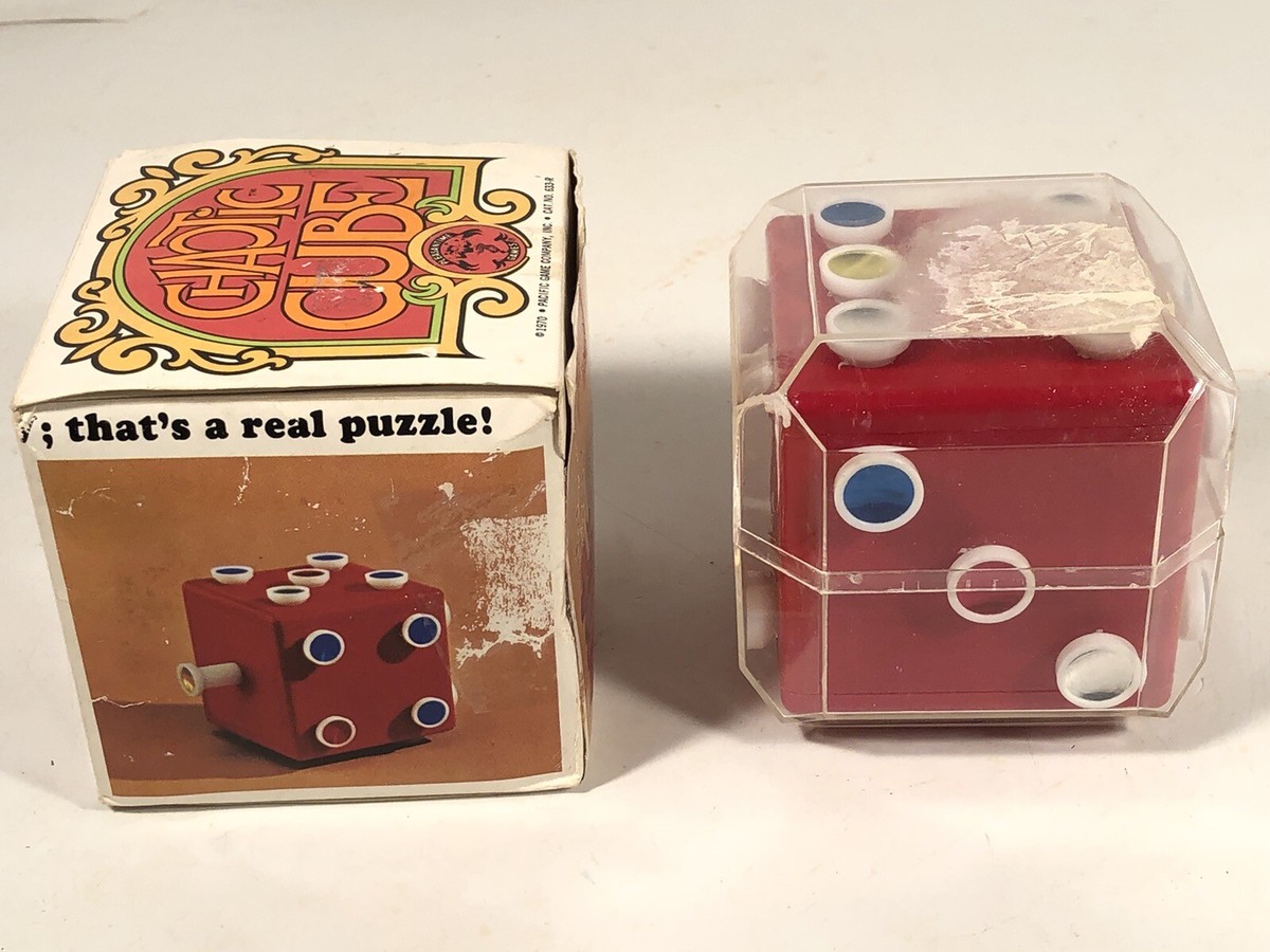 Nintendo Chaotic Cube Puzzle Vintage Pacific Game Co With