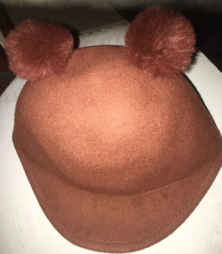 Solid Brown Tan Wool Fashion Hat Cap | eBay