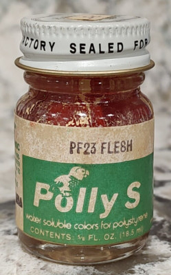 FLOQUIL POLLY S - MODEL & HOBBY PAINT for POLYSTYRENE 5/8 oz - PF23 FLESH