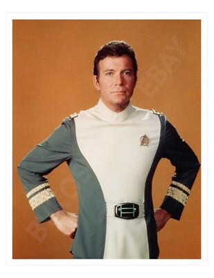 Star Trek The Motion Picture Glossy Photo 8x10 Kirk Admiral Promo medium shot
