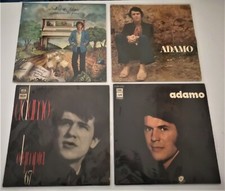 SALVATORE ADAMO  LOT 4 disques LP 33 tours 30 CM  3 neufs  1 VG