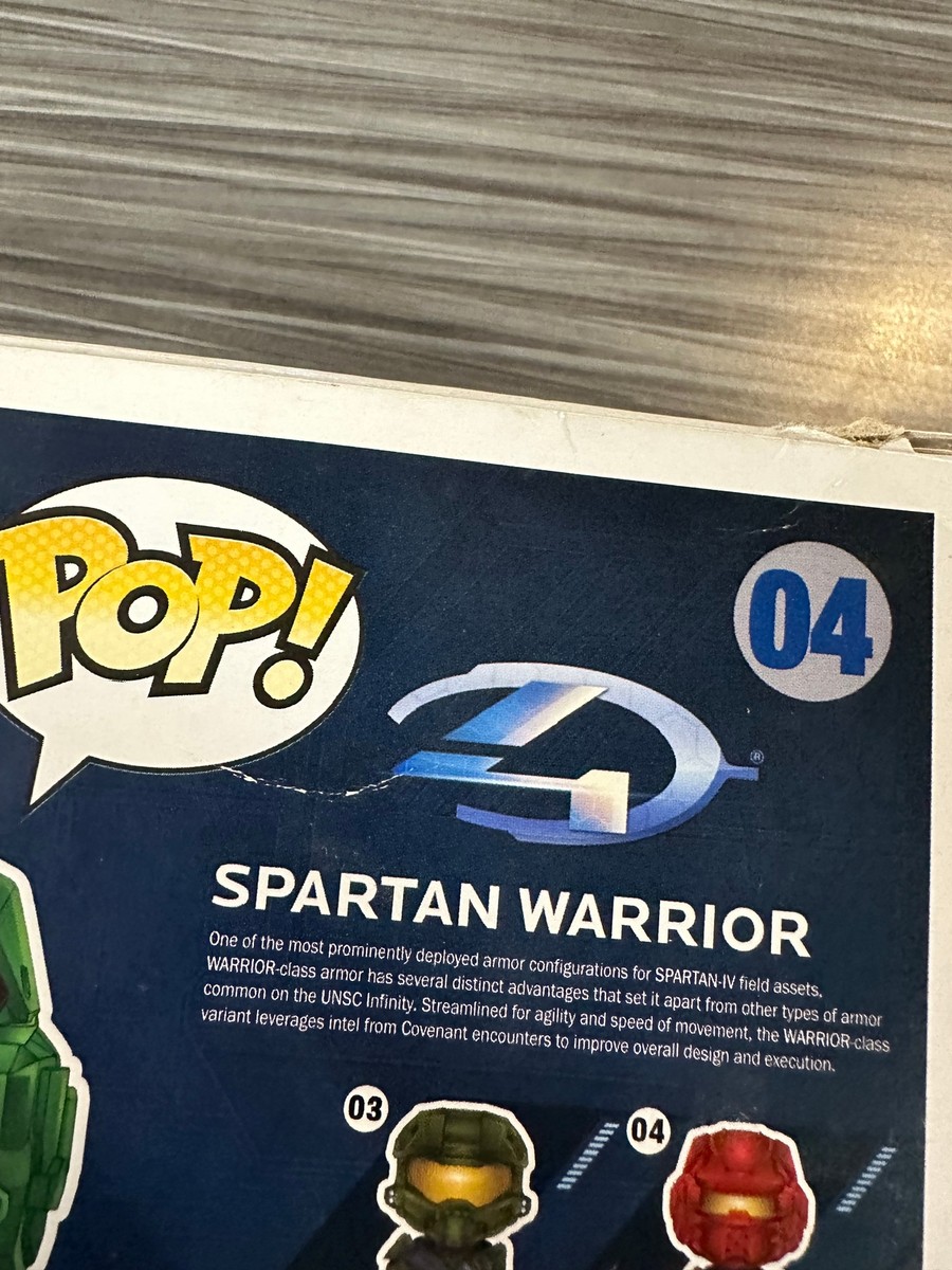 Funko POP! Halo 4: Spartan Warrior (2013 SDCC)(480 PCS)(Damaged