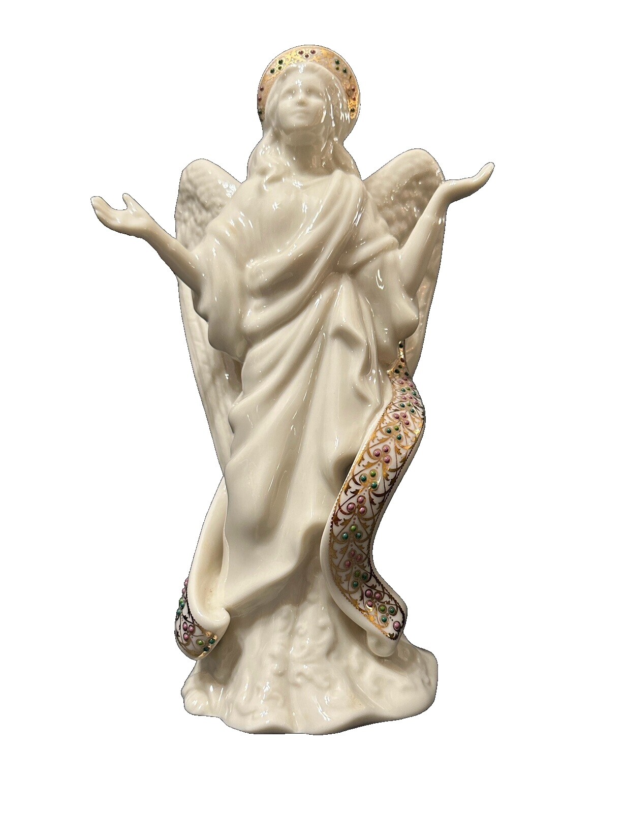 限定　美品　アメリカ　Lenox レノックス　 天使 磁器　人形　手描き絵付け LENOX Angel of Light | eBay