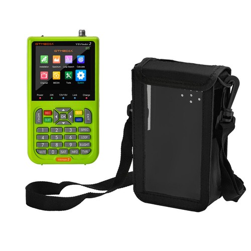 1080p Hd V8 Finder 2 Meter DVBS2/S2X LCD Digital Display Satellite