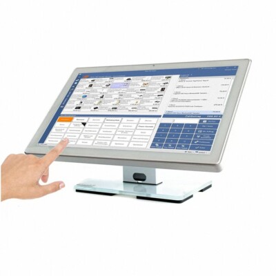 All-In-One PC mit 21,5 Touch-Monitor, 4POS 560 WidePOS GT mit Windows 11 Prof.