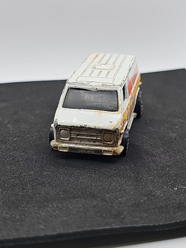 Vintage 1974 Hot Wheels Redline - Super Van Paramedic Ambulance White H.K - Picture 2 of 5
