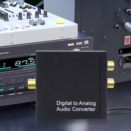 192KHz Digital to Analog Audio Converter SPDIF Optical to L/R RCA Converter Hot - Photo 9/10