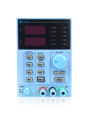 Replacement Programmable Power Supply (30V5A / 110V) (Sunshine:Model # SS-3005A)