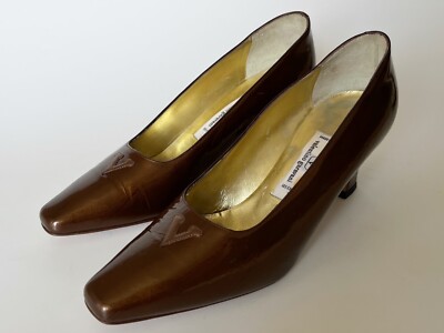 関税&送料込】Valentino Garavani Multicolor Leather And Fa Vintage Valentino Garavani Multicolor Leather Shoes size