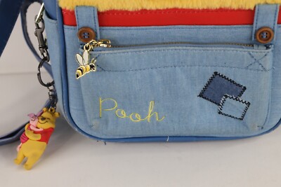 Vintage Y2K Disney Her Universe Winnie the Pooh Fur Plush Mini Backpack Book Bag Vintage Y2K Disney Her Universe Winnie the Pooh Fur Plush  main image 3