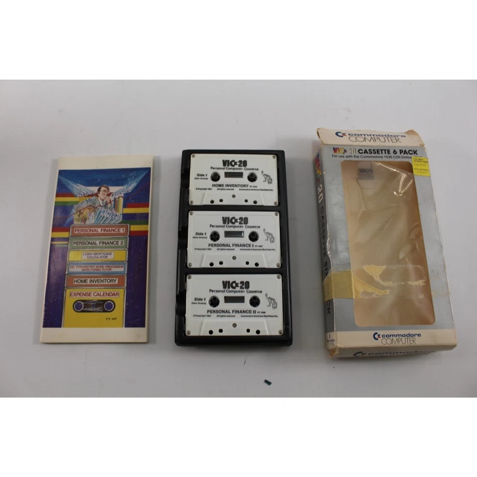 Vintage Commodore VICMODEM 1600 & extras for Vic-20 - Untested, See Notes - Image 3 of 3