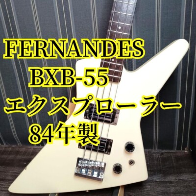 ■FERNANDES BXB-55 Explorer Bass ブルーバースト Yahoo!オークション -「fernandes bxb」の落札相場・落札価格