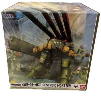 Macross Robotech HWR 00 MKII Destroid Monstruo Bandai Hi-Metal R