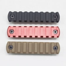 9Slots M-lock Picatinny Rail Sections Aluminum Black/Tan/Red MLOCK Mount System