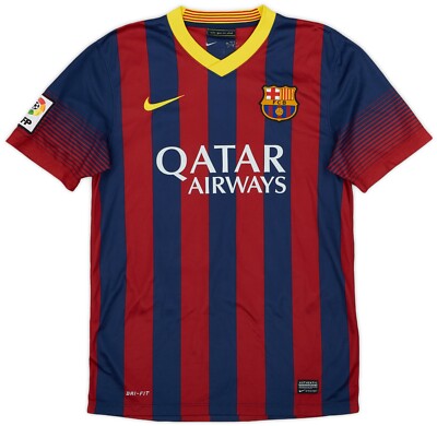 ミ*ト様 FC Barcelona ユニフォーム Nike FC Barcelona 2013-14 Nike Home Soccer Jersey NEW WITH TAG | eBay