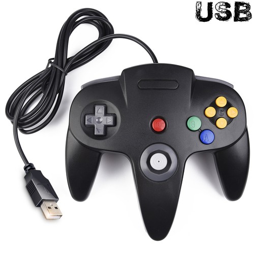 USB N64 SNES Xbox 360 Controller GamePad Joypad for Windows 7 8 10 11 PC Mac - Picture 48 of 174