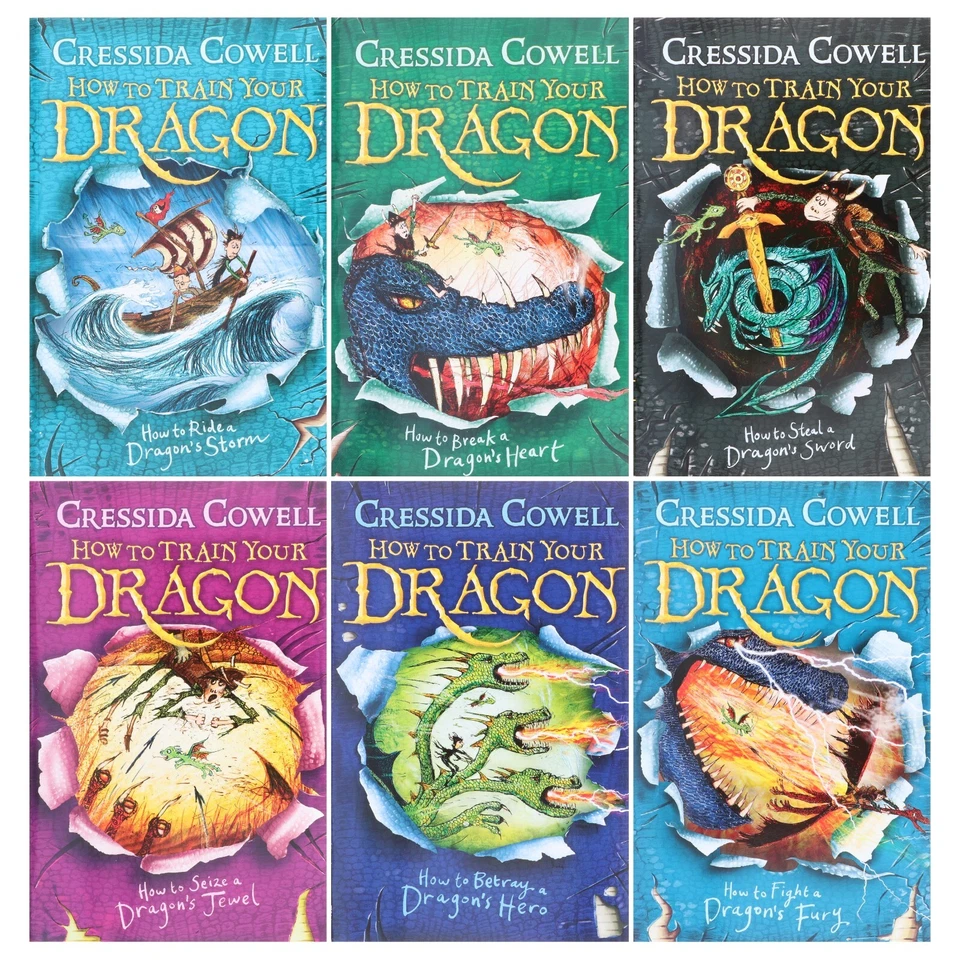 How To Train Your Dragon 6 Books (7-12) by Cressida Cowell - Ages 9-14 - PB - Image 2 of 4