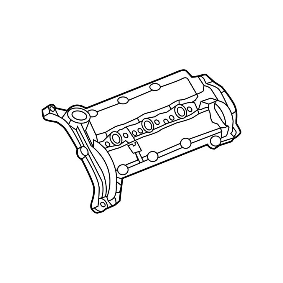 Cubierta de válvula de motor derecho de pasajero Mopar original OEM para Jeep Gladiator Wrangler Foto 2 de 2