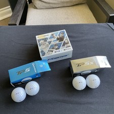 New Rare 2018 5witch Promo TaylorMade TP5/TP5x Mix Golf Balls: Qty 4 Golf Balls
