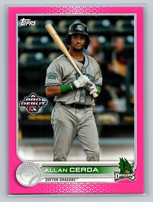 2022 Topps Pro Debut Allen Cerda #170/199 - Cincinnati Reds