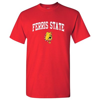 NCAA Arch Short Sleeve Tee – 100% Pre-Shrunk Cotton, Officially Licensed, Team Pride Comfort T-Shirt, Standard Fit - View #9