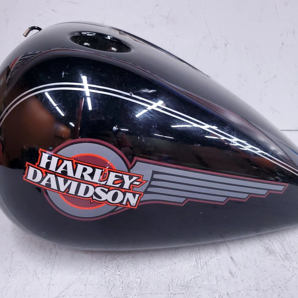 Harley-Davidson 06 Softail Springer tanque de combustible gasolina FXSTS negro vivo 62206-05BHY Foto 2 de 4