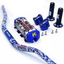 ProTaper Motorcycle Handlebar 1-1/8'' Dirt Bike ATV Quad Bars Grips Handle Pad