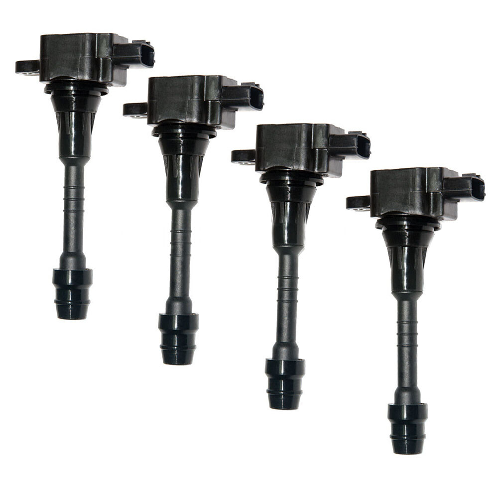4pcs 22448-6N015 AIC-4004G HANSHIN Ignition Coils for Nissan