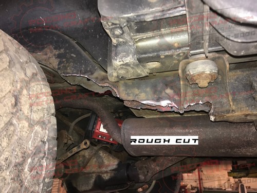 Rear Set Trail Control Arm Frame Rust Repair Kit for 1997-2006 Jeep Wrangler TJ - Picture 6 of 9
