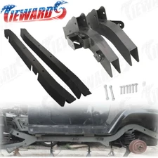 Rear Trail Arm and Skid Plate Center Frame Fit for 97-02 Jeep Wrangler TJ