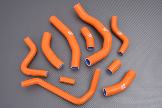 Durites de radiateur orange pour CBR 1000 RR SP1 SP2 2017-2019