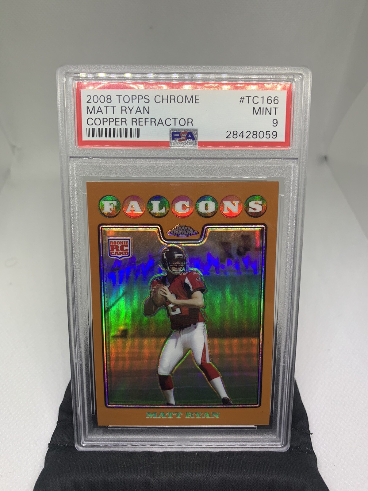2008 Topps Chrome Copper Refractor Matt Ryan Rookie RC PSA 9 /425 ATL FALCONS