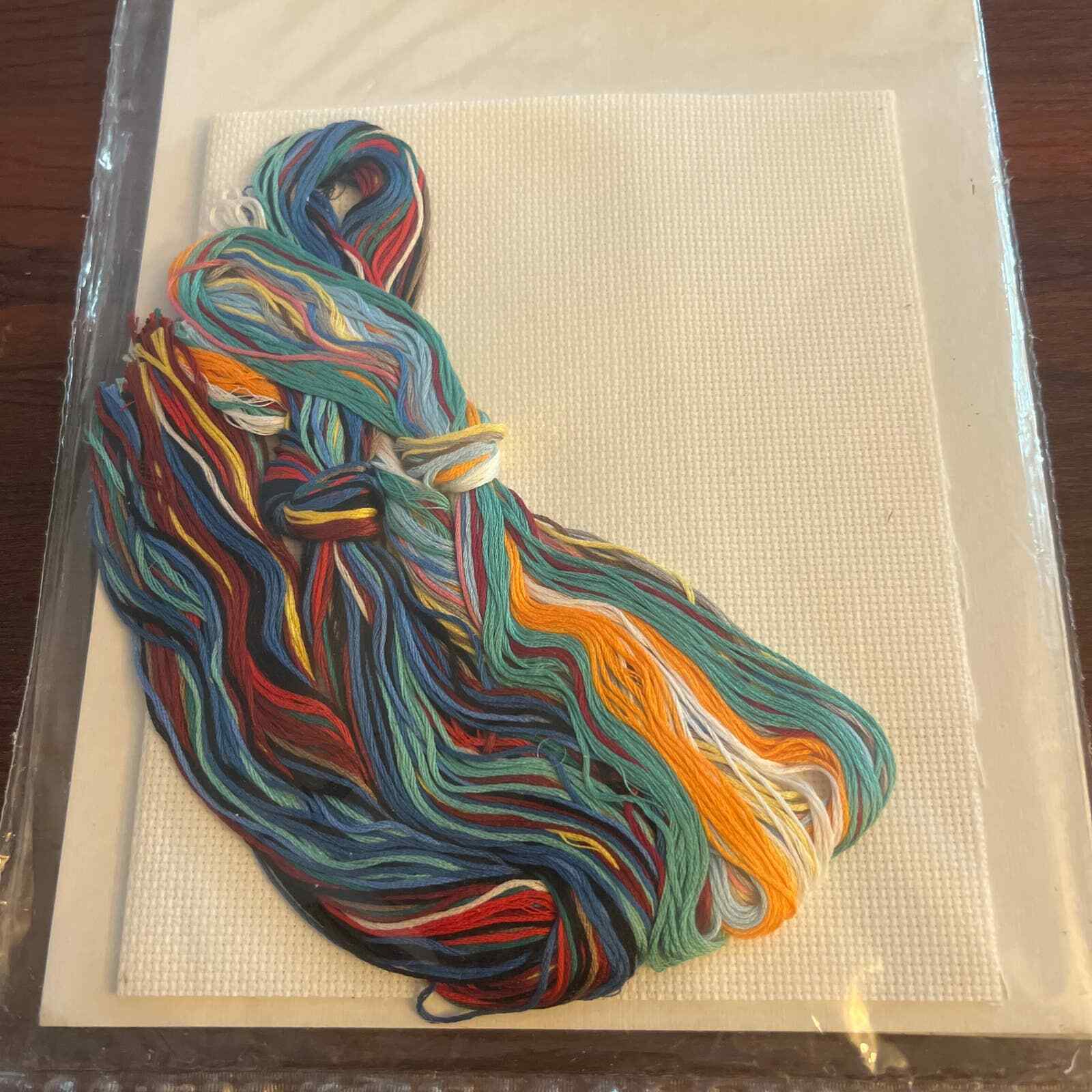 Vintage 90's Janlynn Counted Cross Stitch Kit Winter Fun Snowman ...