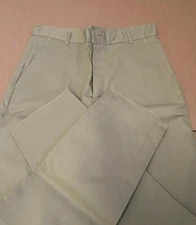 New Men's Pants,Khaki,Size 34W x 34L (Unhemmed) 35% Cotton Made in USA/CO