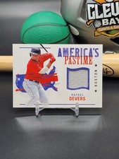RAFAEL DEVERS 2022 Panini Chronicles AMERICA'S PASTIME SWATCHES Red Sox (CB)