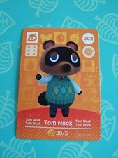 002 Tom Nook amiibo card Animal Crossing
