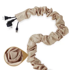 Faux Silk Cord Cover & Chandelier Chain Cover 4-15Ft for Chandelier Lighting